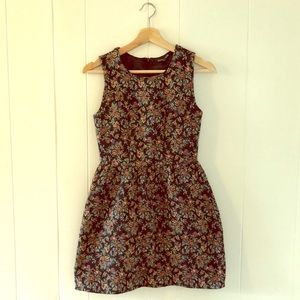 Fit n flare Vintage Tapestry dress